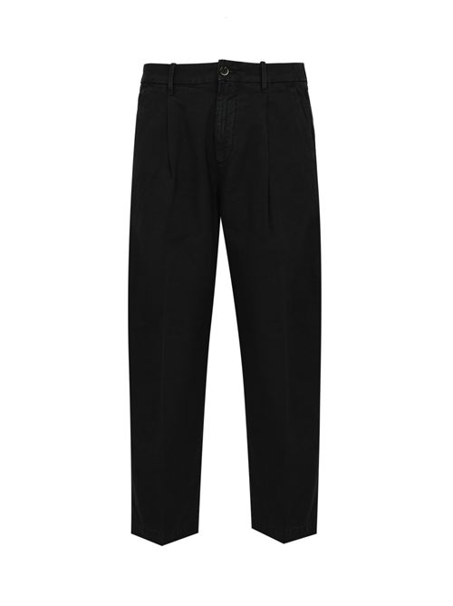 Pantalone Giulio carrot in cotone Nero Nine in the morning | 9SS26 GIG28NERO